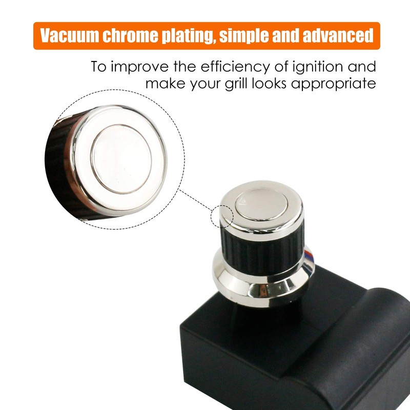 Uniflasy 6 Outlets Tact Push Button Grill Ignitor Universal for