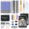 Shuttle Art Sketch Pencils Drawing Tool for Kids and Adults