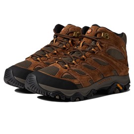 Merrell Men's Moab 3 Mid Waterproof Hiking Boot, Earth, 9.5