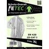 FETEX Overall Type 40 Polypropylene PP Disposable Protective Suit Painter's