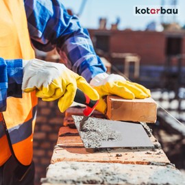KOTARBAU® Stainless Steel Trapezoidal Trowel 160 mm x 70 mm Masonry Trowel with Rubber Handle, Plastering Trowel, Plastering Trowel, Plastering Trowel, Plastering Trowel Essential for Masonry Work