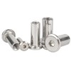 Yudesun Stainless Steel Lock Nuts - M6 M8 Internal Thread