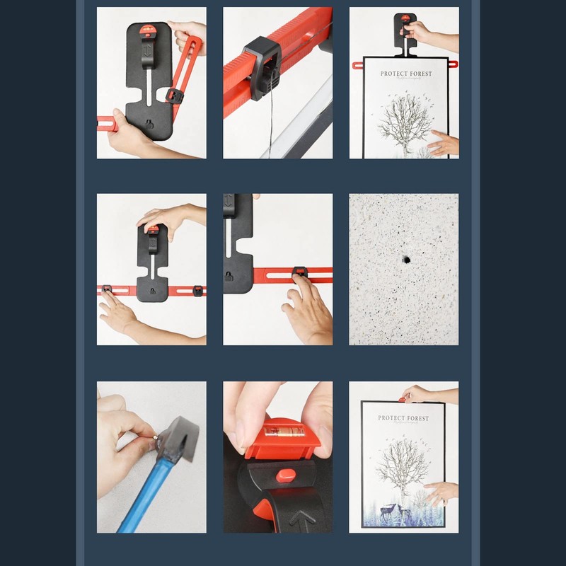 Picture Hanging Tool Frame Picture Hanger Wall Hanging Kit Picture