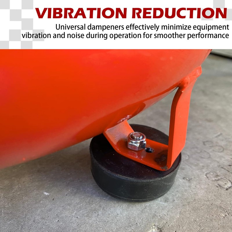 Heavy Duty Rubber Anti Vibration feet Reduce Noise 1 x