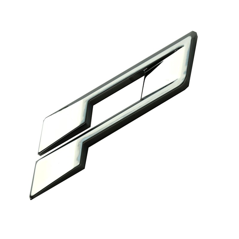 1Pc New P Emblem Car Badge Decal Sticker Replacement for