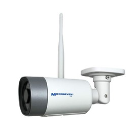Microseven 5MP UltraHD 2560x1920 WiFi 2 Two-Way Audio,Built-in Amplified Mic &Speaker,Alexa,SD Slot,Outdoor IP Camera,Day&Night, Human Motion Detection, FTP, Cloud,Web,Apps,VMS,ONVIF,Broadcasting