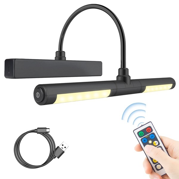LUXSWAY Picture Lights for Paintings,Rechargeable Battery Wireless Art Light with