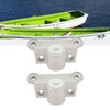 2pcs Boat Oar Rowlock 14mm Aluminum Shank Top Mount Rowlock