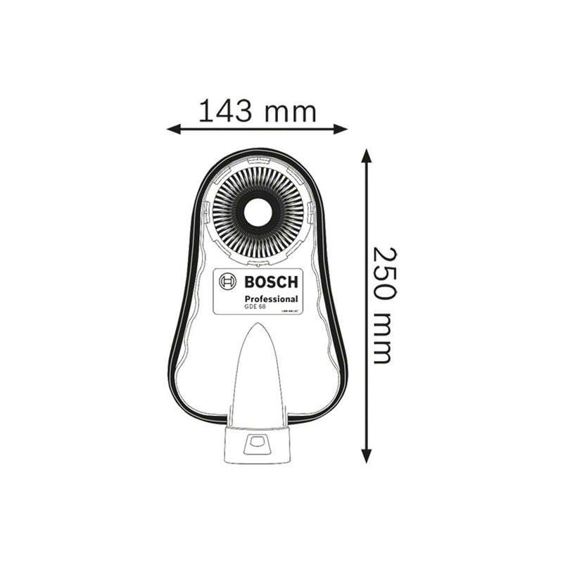 Bosch GDE68 Cudin Adapter for Concrete Drilling
