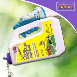 Bonide (BND871) - Go Away! Rabbit, Dog & Cat Repellent, Outdoor Animal Repellent Granules (3 lb.)