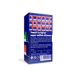 Oink Games Town 77 Tactics Game • Property Development Strategy Game • Tactical Board Game • Smart Puzzle Game for Adults & Kids • 9 Year Olds + (English Version)