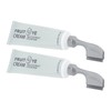 2pcs Plant Fruit Hair Dye Cream Gray Hair Coverage Long