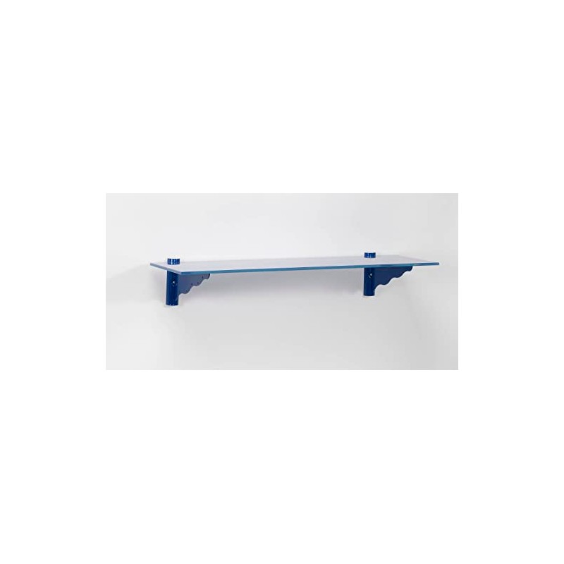 LTL Home Products Puzzle Glass Wall Shelf Kit, 7" x