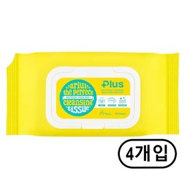 Ariul The Perfect Cleansing Tissue Plus 100 Sheets 4 Packs (49446623) / 아리얼 더 퍼펙트 클렌징 티슈 플러스 100매 4개 (49446623)