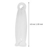Clip umbilical de cordón de cochinillo, 100 piezas/paquete desechable abrazaderas