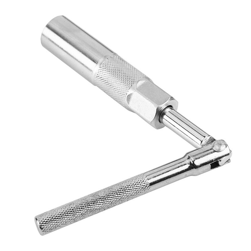 EVGATSAUTO Rear Shock Absorber Wrench, 17mm Chrome-Vanadium Steel Car Hex