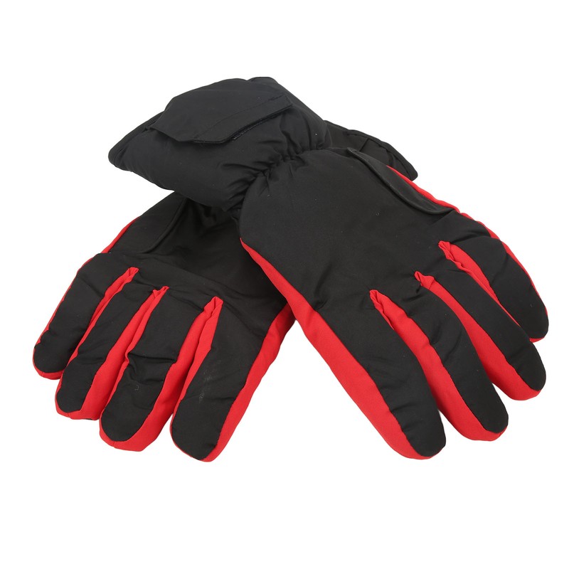 Electric Heated Gloves Polyester Waterproof Battery Powered Winter Heated Gloves