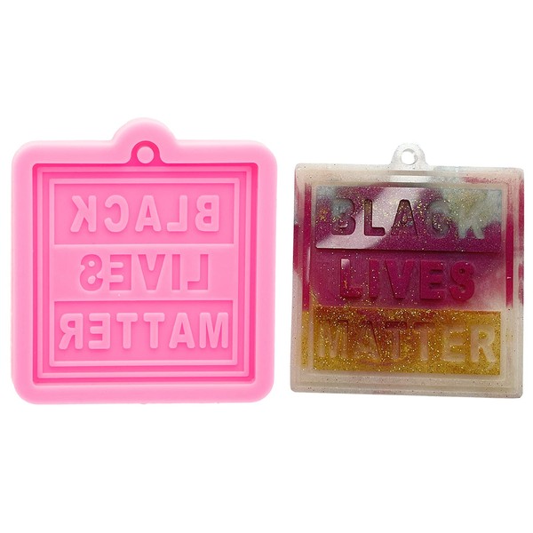 Super Glossy Silicone Letters Mold Resin Mold Epoxy Craft Silicone