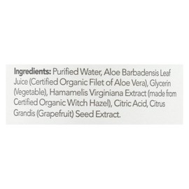 Witch Hazel- Unscented - with Aloe Vera - 12 fl oz.