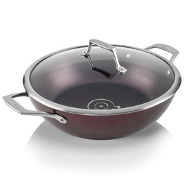TECHEF - Art Pan Collection, 5 Qt / 12-in Nonstick All Purpose Chef Pan with Cover, Made in Korea (5-quart Chef Pan)