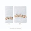 SKL Home Misty Floral 2-Piece Hand Towel Set, White