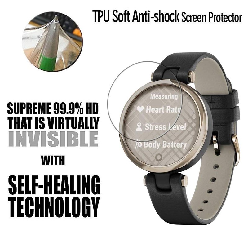 ivoler Pack of 6 Screen Protectors for Garmin Lily 2