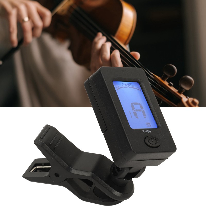 Guitar Tuner Clip On Multi Function High Accuracy Black Tuner
