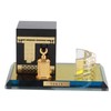 Muslim Crystal Gilded Kaaba Three Piece Model Islamic Building Handicrafts