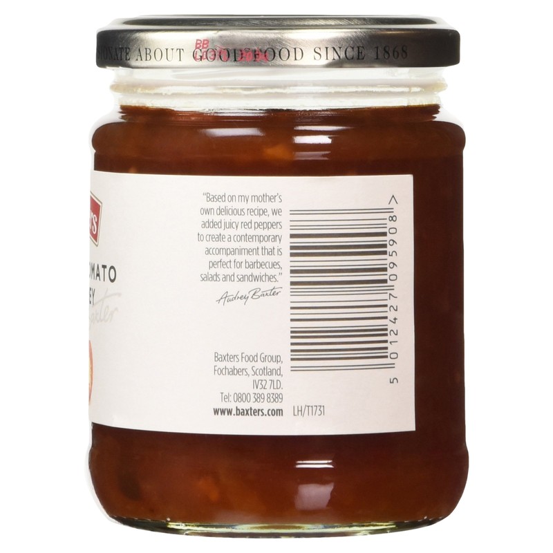 Baxters Handmade Tomato Chutney 11 oz