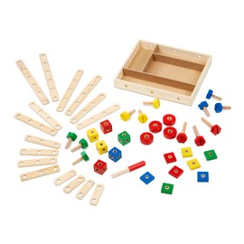 MELISSA & DOUG Construction Set In A Box, 1 EA