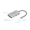 Targus ACH228AP-51 USB-C Multi-Port Hub (2 USB-A Ports, 2 USB-C