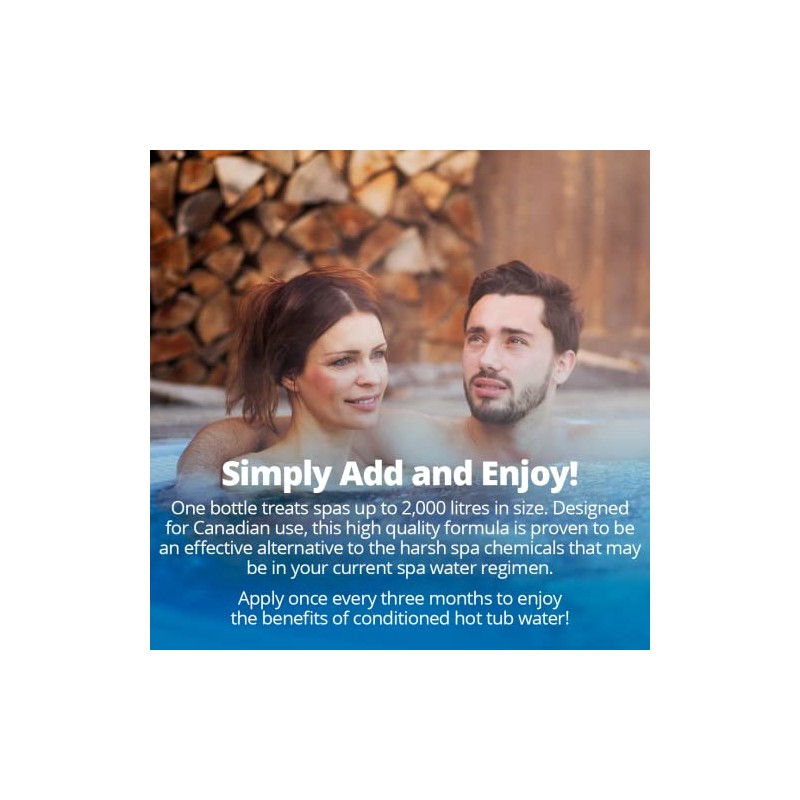 Spa Solution Original All in-One, All Natural, Enzyme Based, Non