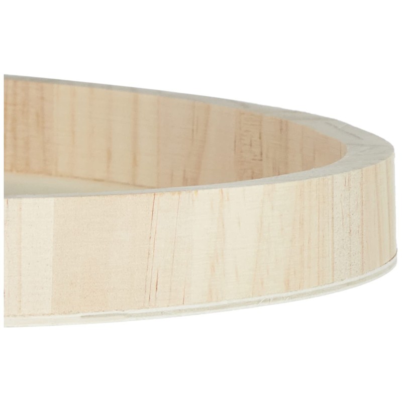 Rayher wooden tablet, natural wood, 30 cm Ø