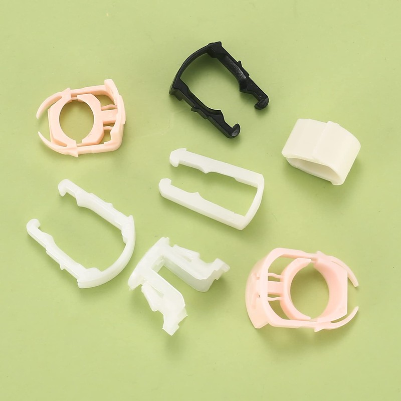 77 Pcs Fuel Line Retainer Clip Assortment Kit - Car