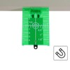 2PCS Magnetic Floor Targets Plate, Laser Target Plate Card, Target