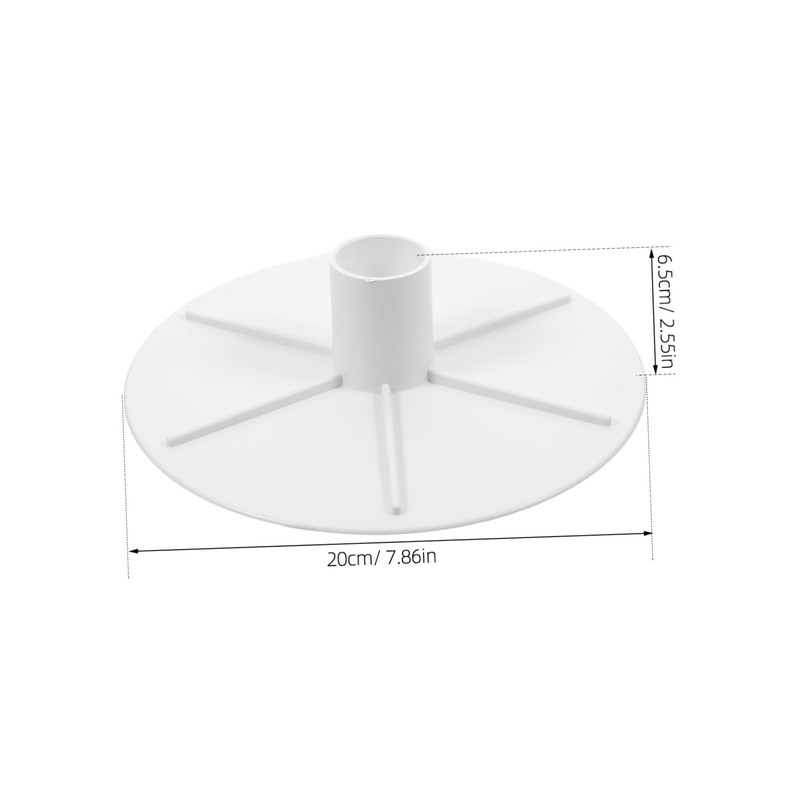 KONTONTY Pool Skimmer Cover Inground Pool Skimmer Plate Vacuum Head