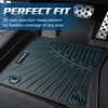 Floor Mats for Jeep Wrangler JL Gas 2018-2026 4-Door
