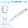 PATIKIL 6 1/10" Variable Flat Mending Plate (Slotted) 10 Pcs