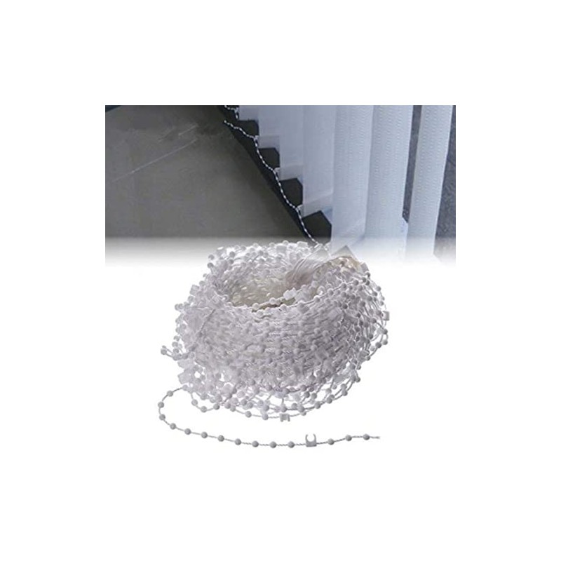 DBOO Vertical Blind Bottom Chain - 20 Meter White Vertical