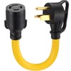 Tellegloww 30 Amp Welder Adapter Cord Compatible with NEMA 6-50P
