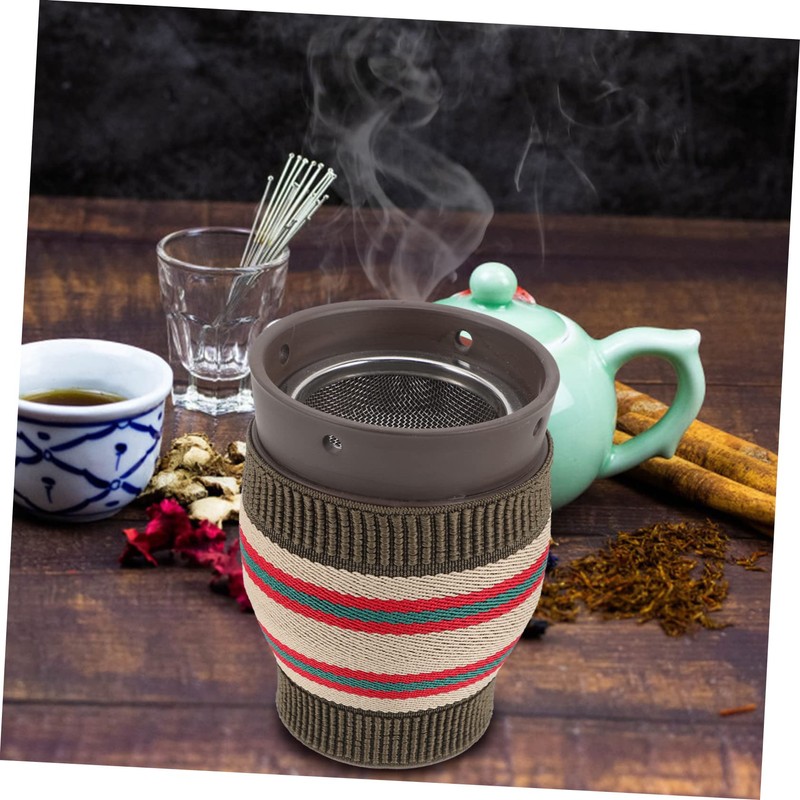 Healvian 1 Set Double Guasha Cup Moxibustion Pot for and