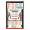 Whitecoat Clipboard® - Physical Therapy Edition (Orange, Bifold)