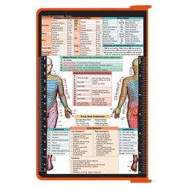 Whitecoat Clipboard® - Physical Therapy Edition (Orange, Bifold)