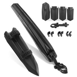 Meghna Bicycle Mudguard Universal Quick Disassembly Bicycle Mudguard, Mountain Bike, MTB Mudguard to Protect Against Splash Water and Dirt (Front + Rear Combination)