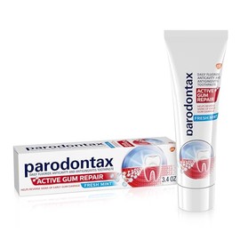 Parodontax Pasta de dientes Active Gum Repair, pasta de dientes para encías, menta fresca, 3,4 onzas 3,4 onzas (paquete de 1)