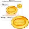Pears Glycerin Soap, Transparent Amber with Natural Oils, 24-Pack –