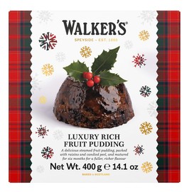 Walkers Christmas Pudding with Rich Fruit - 14.1 Oz