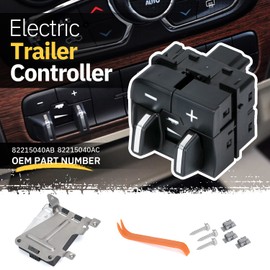 Hypertune Trailer Brake Control Module Kit for 16-18 Ram 1500 2500 3500 4500 5500 Integrated Electric Trailer Controller 82215040AB 82215040AC
