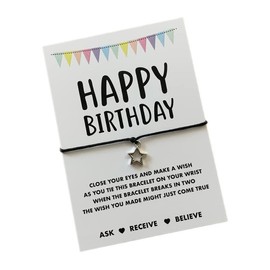 Birthday bracelet | Gift for birthday | Birthday wish bracelet | Gift to say happy birthday | Birthday present