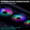 PCCOOLER 120mm RGB Case Fan with Hydraulic Bearing 3 Pack